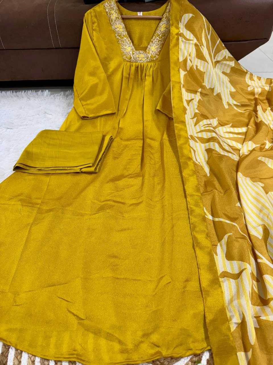 Chinon Silk Kurti - MYLUXURY LANE ENTERPRISE